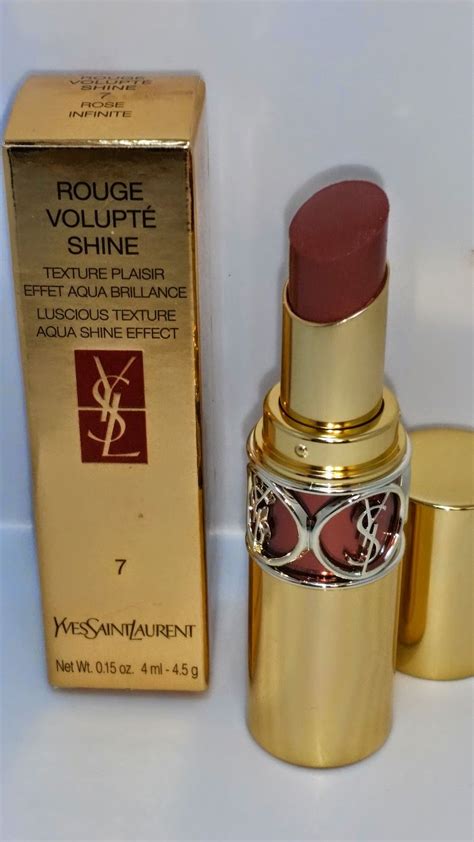 ysl rouge volupte rose infinite|YSL lipstick colours.